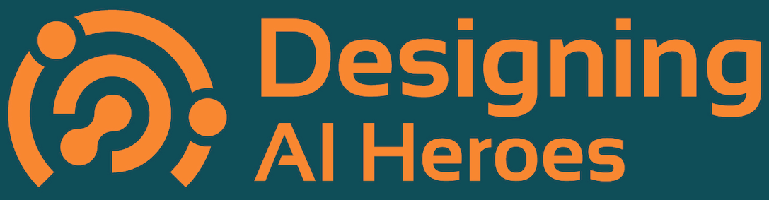 logo-designing-ai-heroes Designing AI Heroes Logo